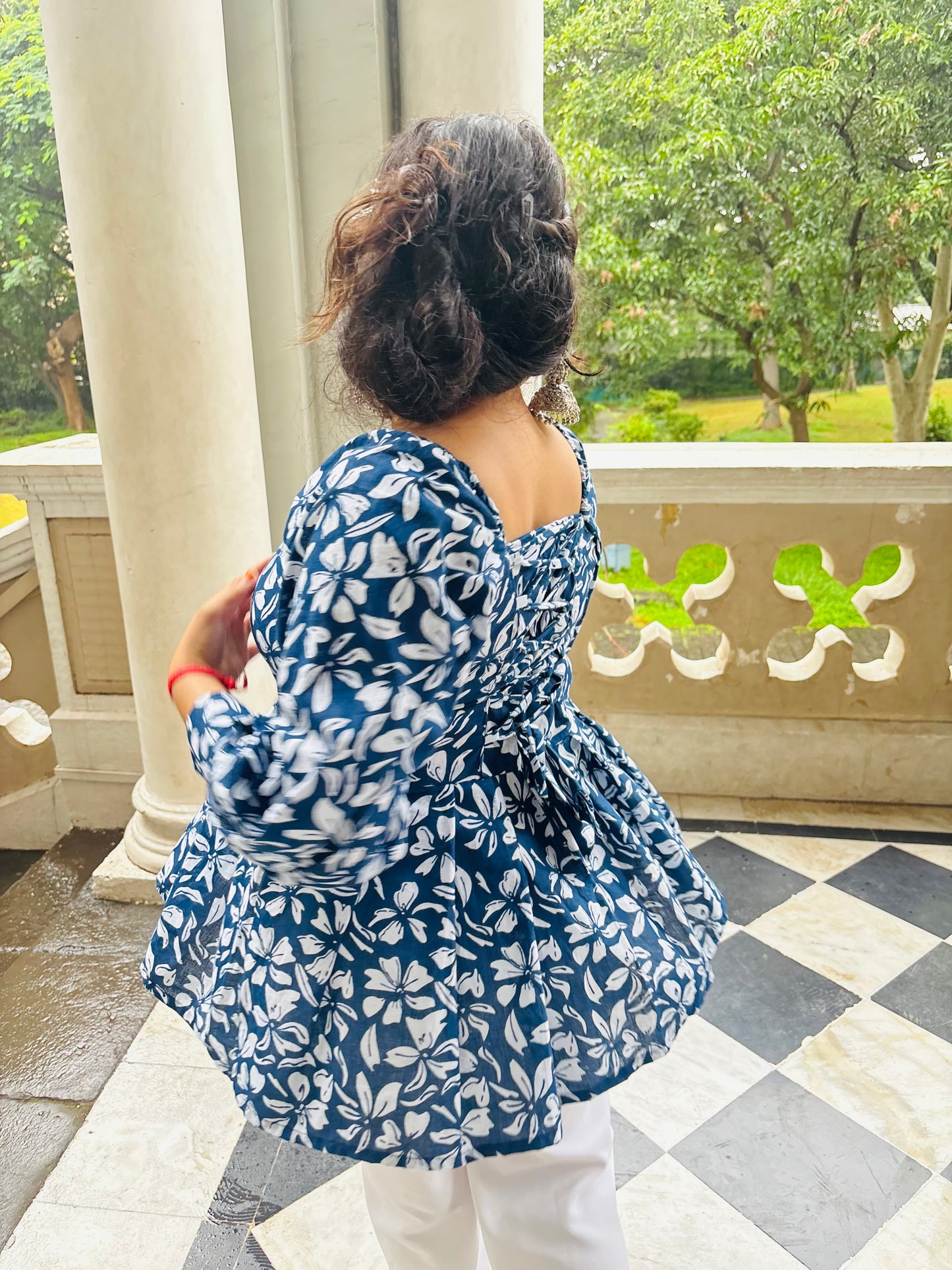 Gulbahar Knot Peplum