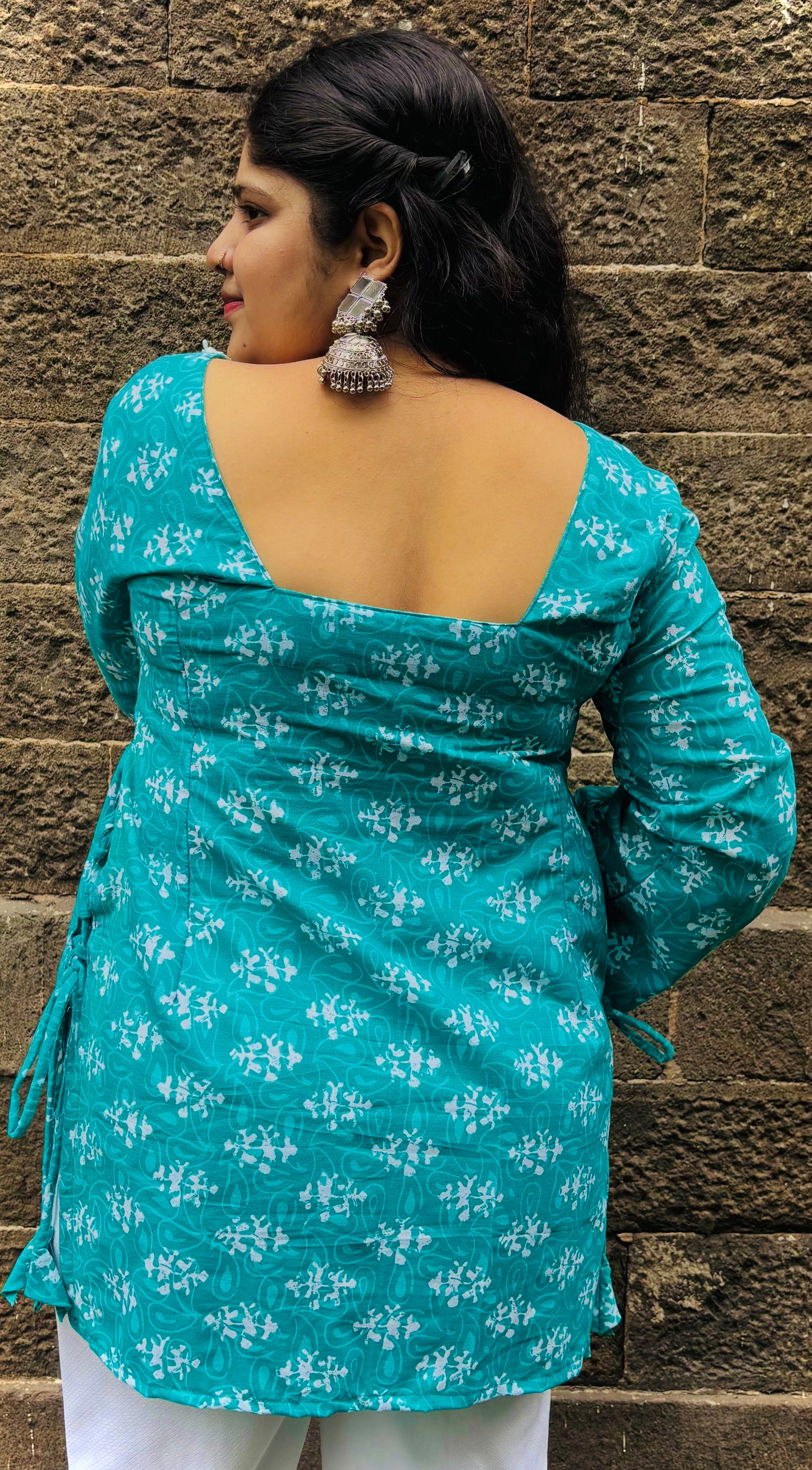 Chandrika Bell Sleeves Kurti